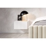 Zestaw szafek nocnych Nicole 46 cm wiszących - biały